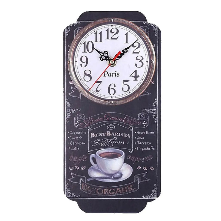 Relojes Reloj vintage rectangular negro ecomboutique138 OrnateVogue Títulopredeterminado