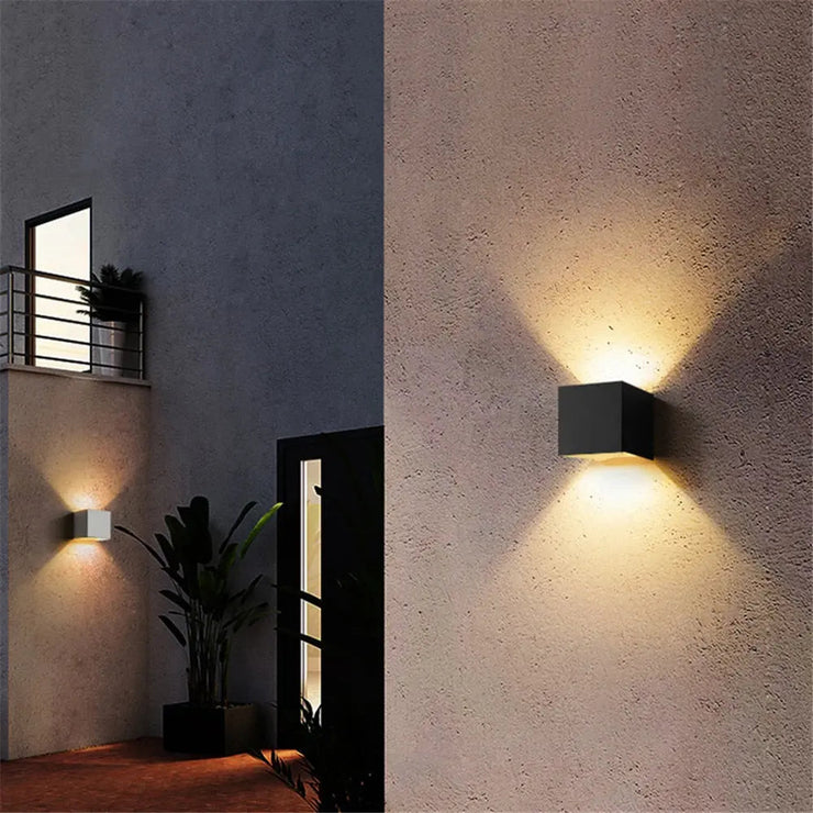 Luces de pared Aplique de pared LED para decorar al aire libre ecomboutique138 OrnateVogue Default-Title